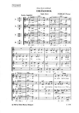 Farkas, Ferenc: Emleksorok