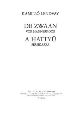Lendvay, Kamillo: De zwaan