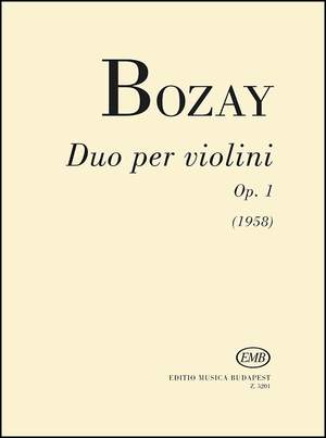 Bozay, Attila: Duo per violini