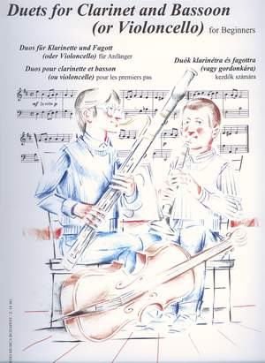 Perenyi, Eva: Duets for clarinet & bassoon (beginners)