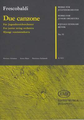 Frescobaldi, Girolamo: Due Canzone