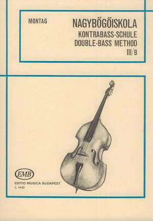 Montag, Lajos: Double Bass Tutor Vol.3b