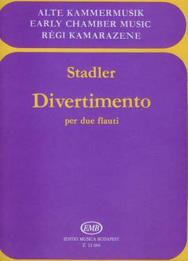 Stadler, Anton: Divertimento per due flauti