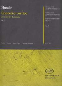 Huszar, Lajos: Concerto rustico