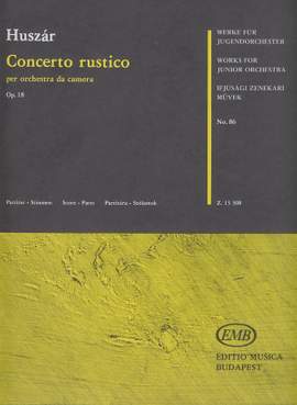 Huszar, Lajos: Concerto rustico