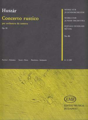 Huszar, Lajos: Concerto rustico