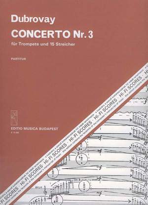 Dubrovay, Laszlo: Concerto No. 3