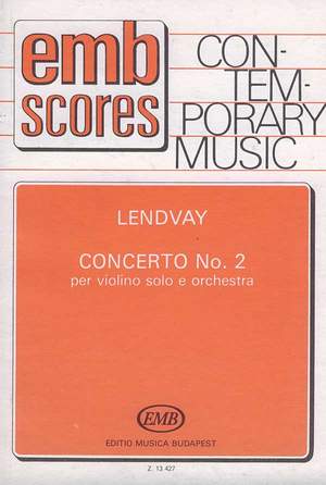 Lendvay, Kamillo: Concerto No. 2