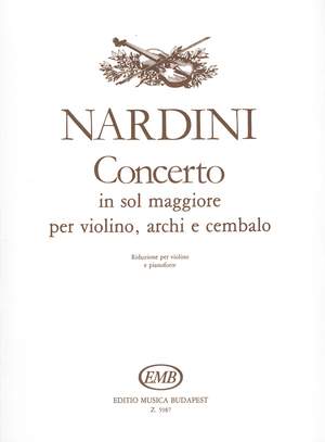 Nardini, Pietro: Concerto in sol maggiore