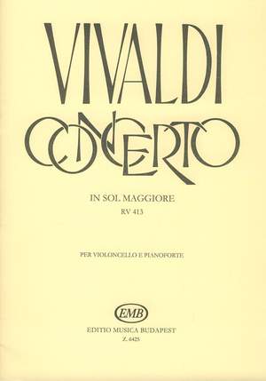 Vivaldi, Antonio: Concerto in sol maggiore