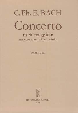 Bach, Carl Philipp Emanuel: Concerto in sib maggiore