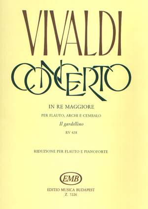 Vivaldi, Antonio: Concerto in re maggiore "Il gardellino"