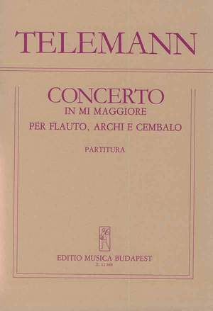 Telemann, Georg Philipp: Concerto in Mi maggiore