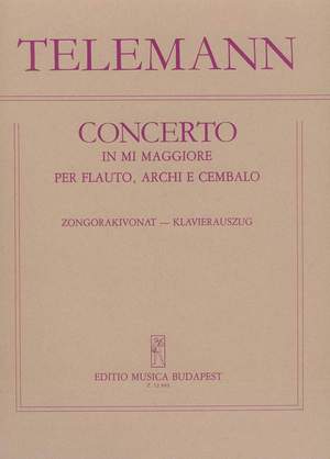 Telemann, Georg Philipp: Concerto in Mi maggiore