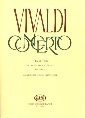 Vivaldi, Antonio: Concerto in la minore