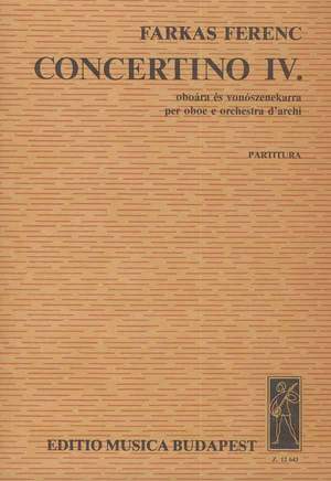 Farkas, Ferenc: Concertino IV.
