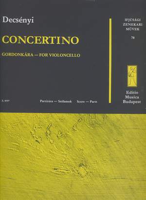 Decsenyi, Janos: Concertino