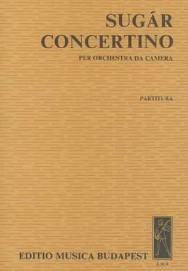 Sugar, Rezso: Concertino