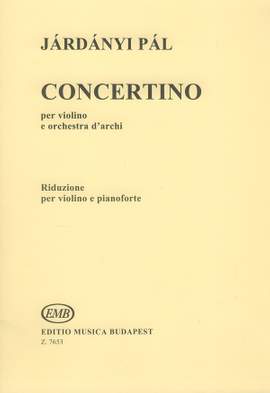 Jardanyi, Pal: Concertino