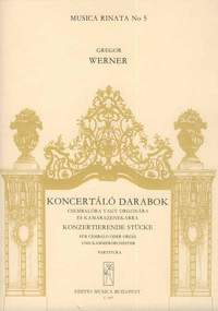 Werner, Gregorius Joseph.: Concertante Pieces