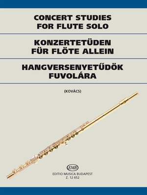 Various: Concert Studies for flute solo