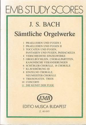 Bach, Johann Sebastian: Complete Organ Works Vol.11