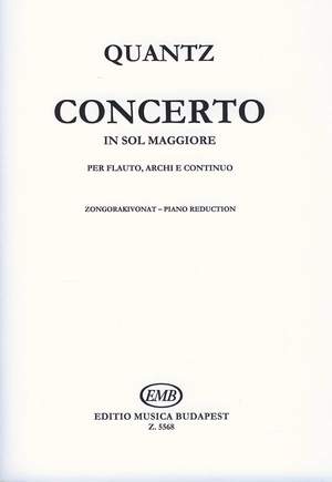 Quantz, Johann Joachim: Concerto in G major (flute and piano)
