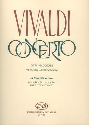 Vivaldi, Antonio: Concerto in fa maggiore "La tempesta di