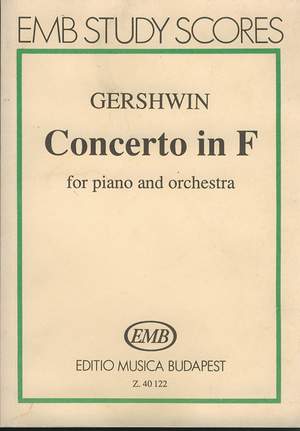 Gershwin, George: Concerto in F