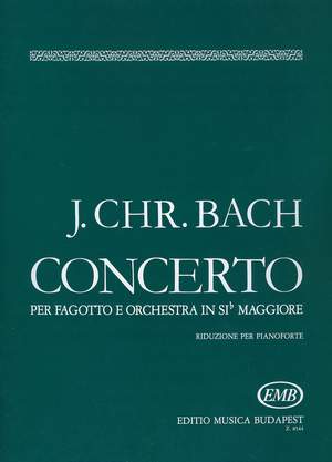 Bach, Johann Christian: Concerto in B flat major bassoon/pno