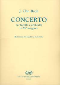 Bach, Johann Christian: Concerto in E flat major for bassoon and