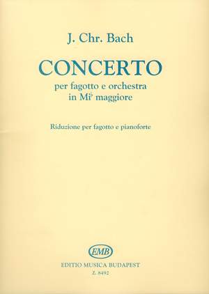Bach, Johann Christian: Concerto in E flat major for bassoon and