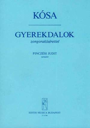Kosa, Gyorgy: Children's Songs