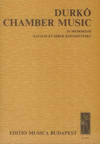 Durko, Zsolt: Chamber Music (score and parts)