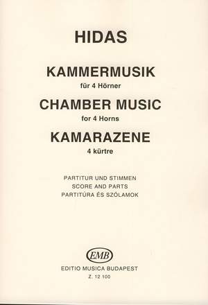Hidas, Frigyes: Chamber Music