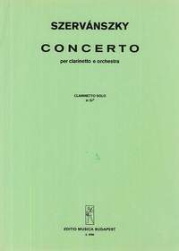 Szervanszky, Endre: Clarinet Concerto