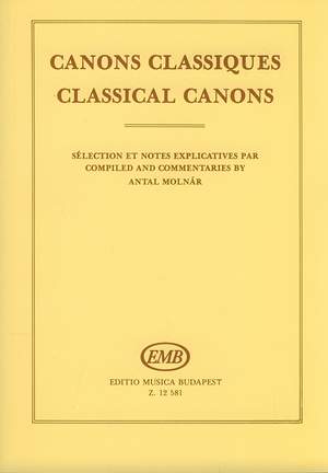 Agocsy, Laszlo: Canons Classiques (choral)