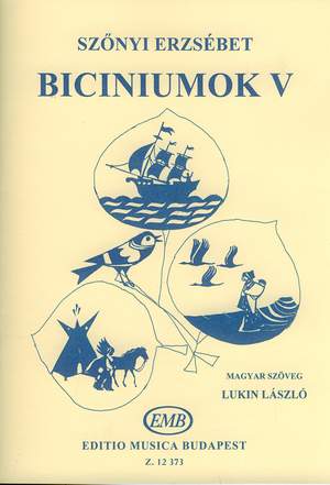 Szonyi, Erzsebet: Biciniums Vol.5