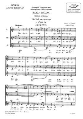Farkas, Ferenc: Baszk dalok