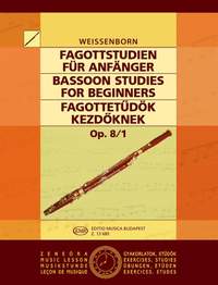 Weissenborn, Juliu: Bassoon Studie for Beginners Vol.1