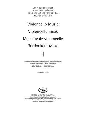 Lengyel, E: Cello Music for Beginners (cello part)