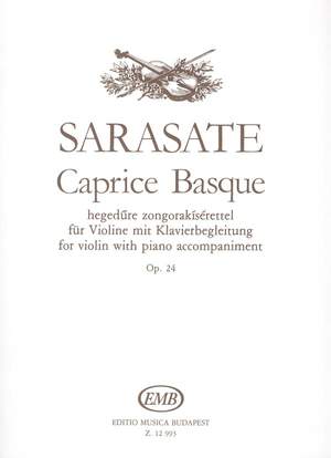 Sarasate, Palo de: Caprice Basque