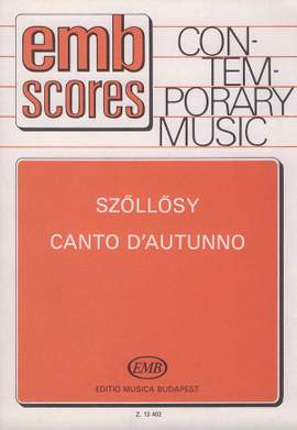 Szőllősy András: Canto d'autunno