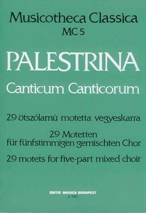 Palestrina, Giovanni: Canticum Canticorum (voices)
