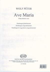 Wolf, Peter: Ave Maria