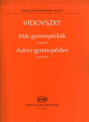 Vidovszky, Laszlo: Autres gymnopedies
