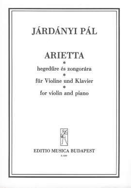 Jardanyi, Pal: Arietta