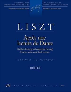 Liszt, Franz: Apres une lecture du Dante (piano)