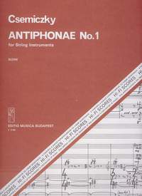 Csemiczky, Miklos: Antiphonae No. 1