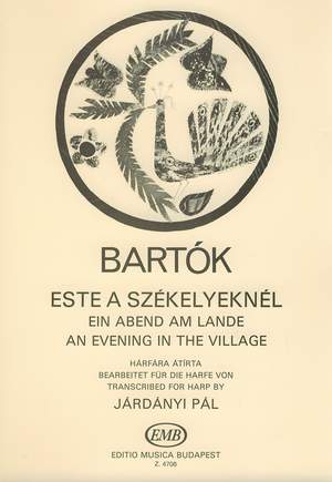 Bartok, Bela: An Evening in the Village (harp)
